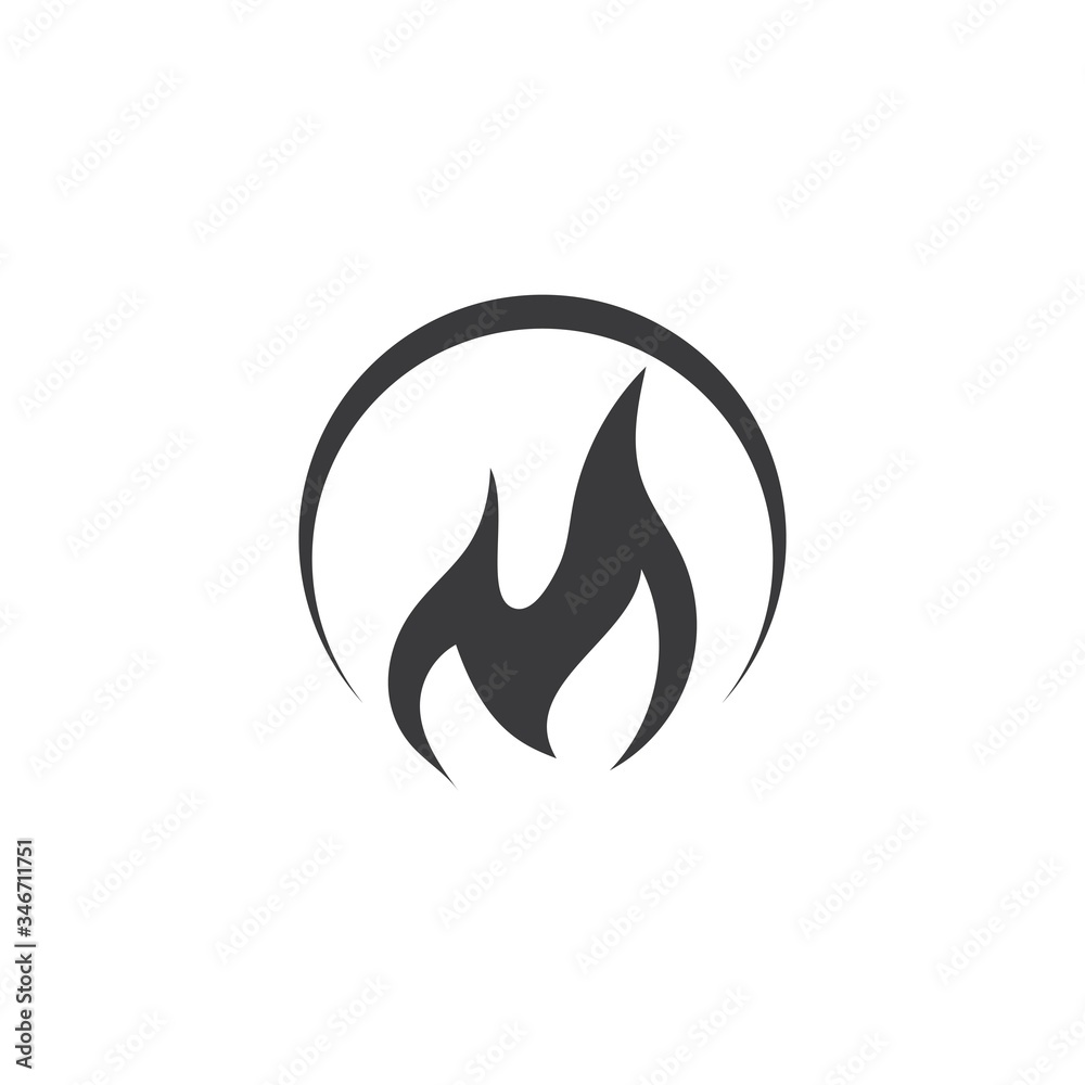 Fire flame Logo