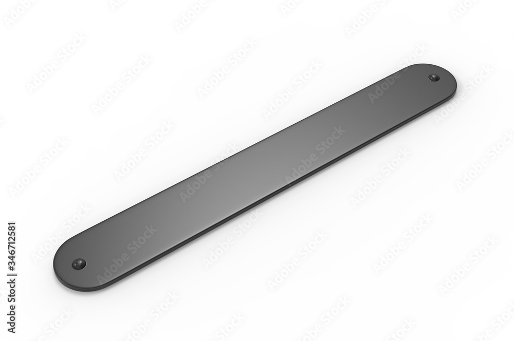 Blank Wide Silicone Rubber Slap Bracelet For branding and Mock up. 3d render illustration. Blank Wide Silicone Rubber Slap Bracelet For branding and Mock up. 3d render illustration.
