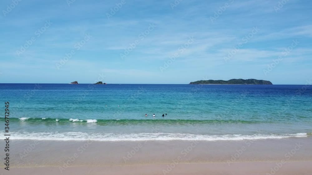 Aerial View of Beach | Twin Beach | Long White Sand Beach in Palawan Philippines | Location: Nacpan, El nido Philippines Aerial View of Beach | Twin Beach | Long White Sand Beach in Palawan Philippines | Location: Nacpan, El nido Philippines