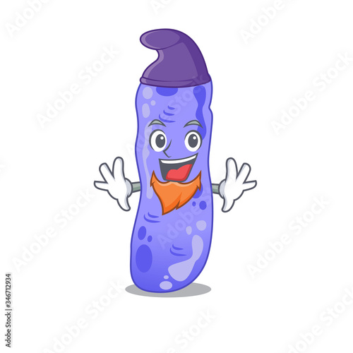 Cute picture of legionella in Elf cartoon design