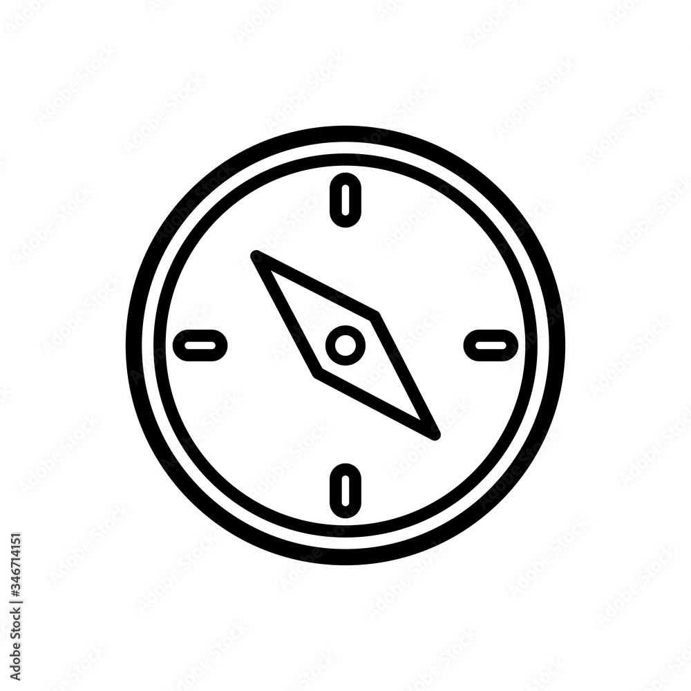 compass icon vector design template compass icon vector design template