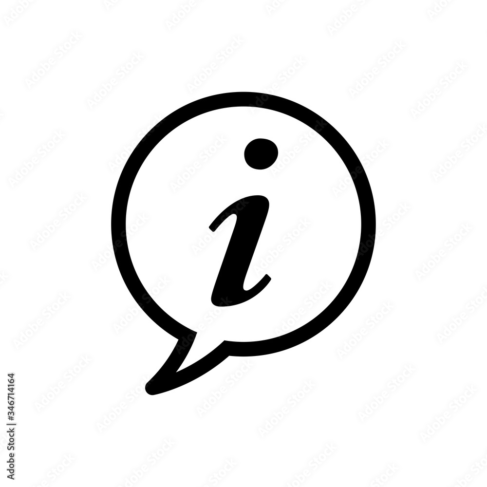 information sign icon vector design template information sign icon vector design template