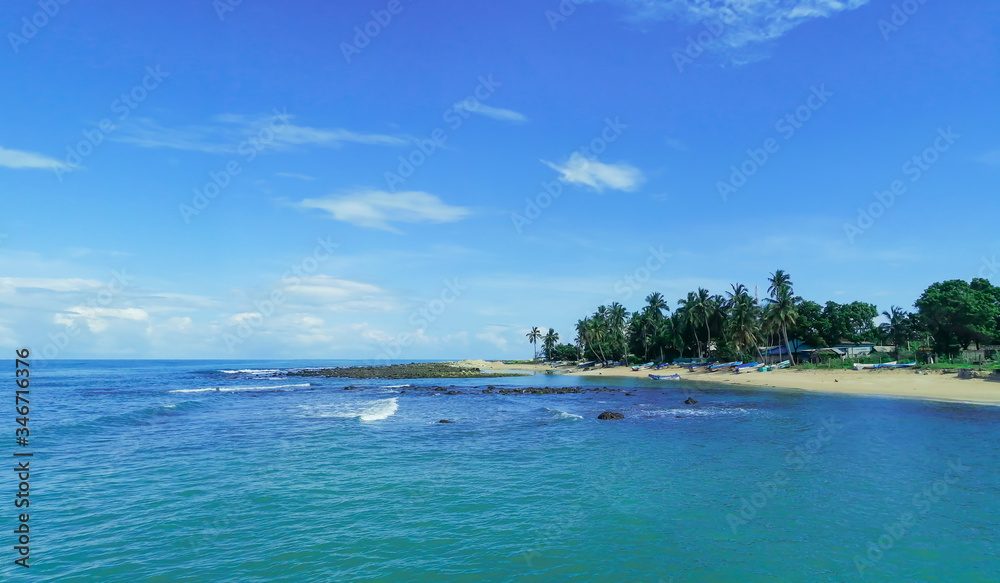 The Point pedro beach Jaffna peninsula