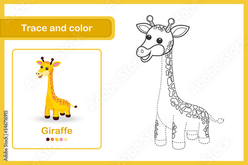 Drawing worksheet for preschool kids