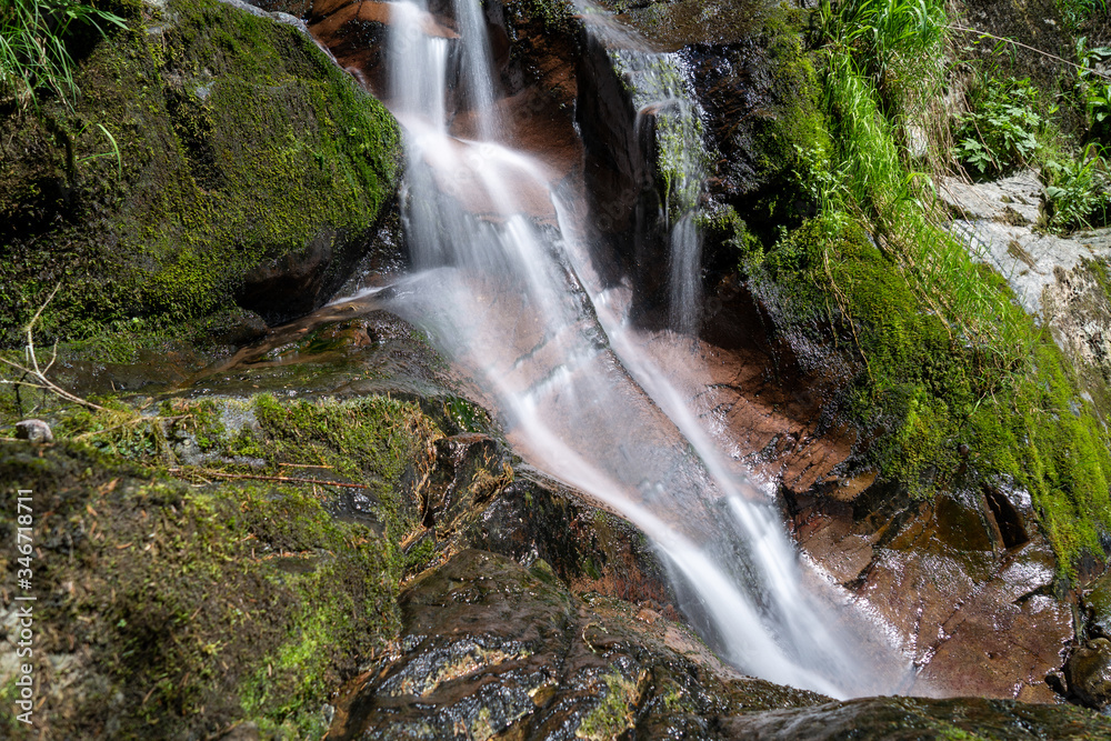 Wasserfall in der Rötenbachschlucht Schwarzwald Wasserfall in der Rötenbachschlucht Schwarzwald