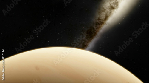 Fototapeta Naklejka Na Ścianę i Meble -  planet in space