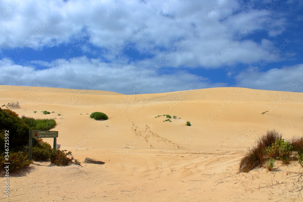 sand dunes in port lincoln, australia