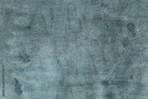 Grey blue green watercolor texture or background in abstract simple style