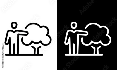 ECOLOGY & RECYCLING  ICONS VECTOR DESIGN 