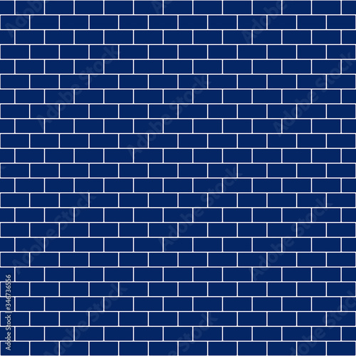 Subway Tile Seamless Pattern - Classic subway tile pattern design