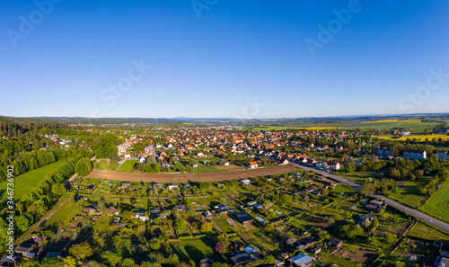 Luftaufnahme Rieder Harz Panorama