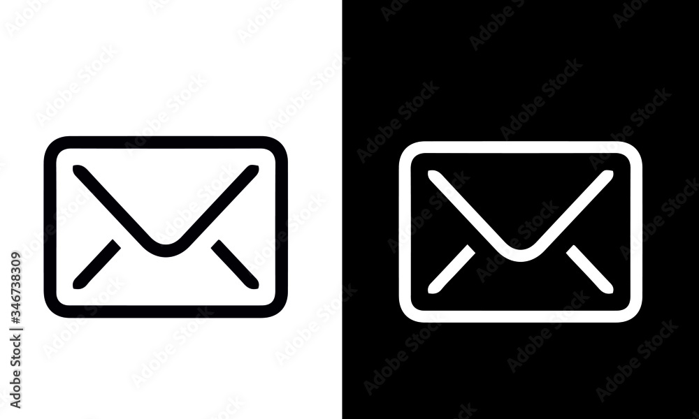 Email and Messaging Icons vector design Email and Messaging Icons vector design