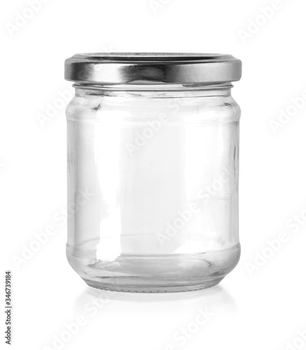 a glass food jars
