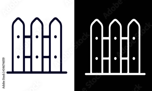 Gardening Icons vector design black and white 