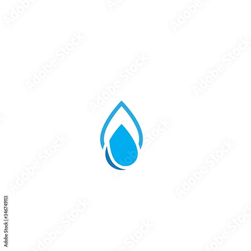 water drop Logo Template vector © afifah