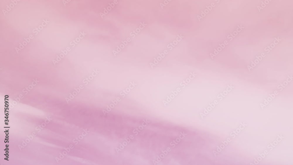 pink colored smoke cloud loop background 