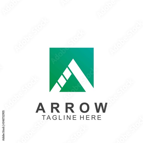 Free Download Abstract arrow logo design - GFXLoad