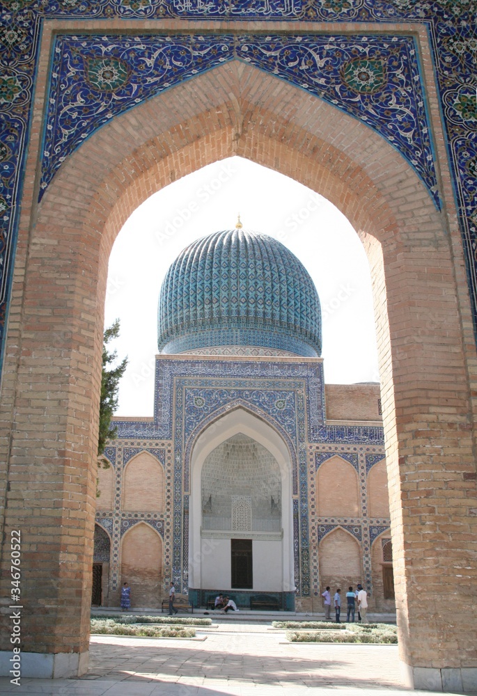 Samarcande en Ouzbékistan mausolée de Gour-E-Amir