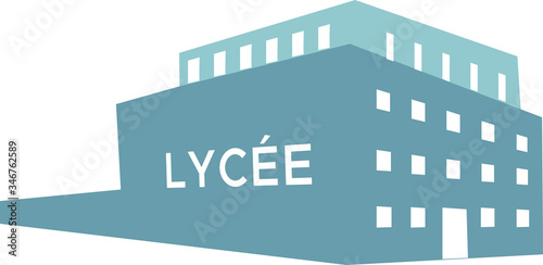 lycée bâtiment école