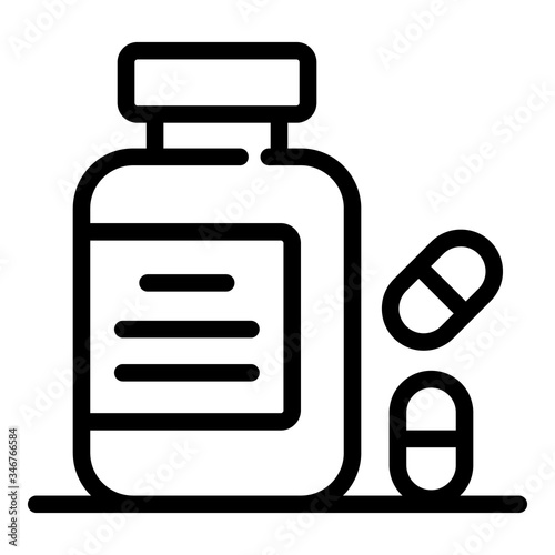 Fotografie Nutritional supplements icon