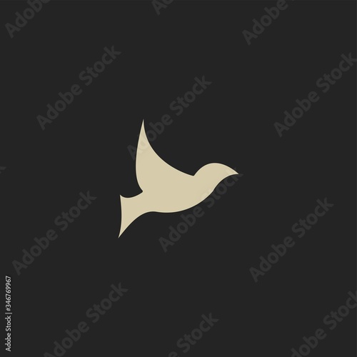 Premium Bird logo with modern concept