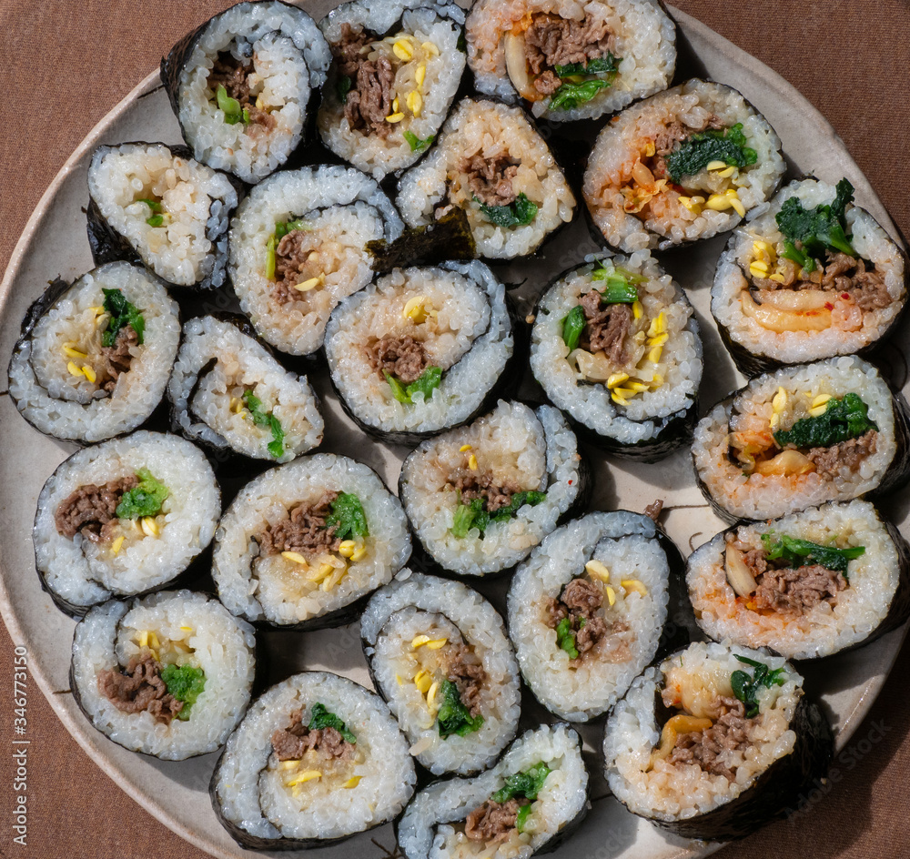 韓国料理 キンパの作り方 韓国料理 キンパの作り方