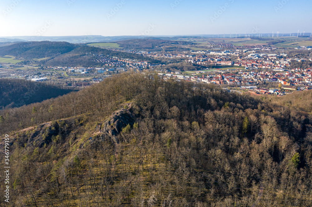 Luftbildaufnahmen Wartburg bei Eisenach