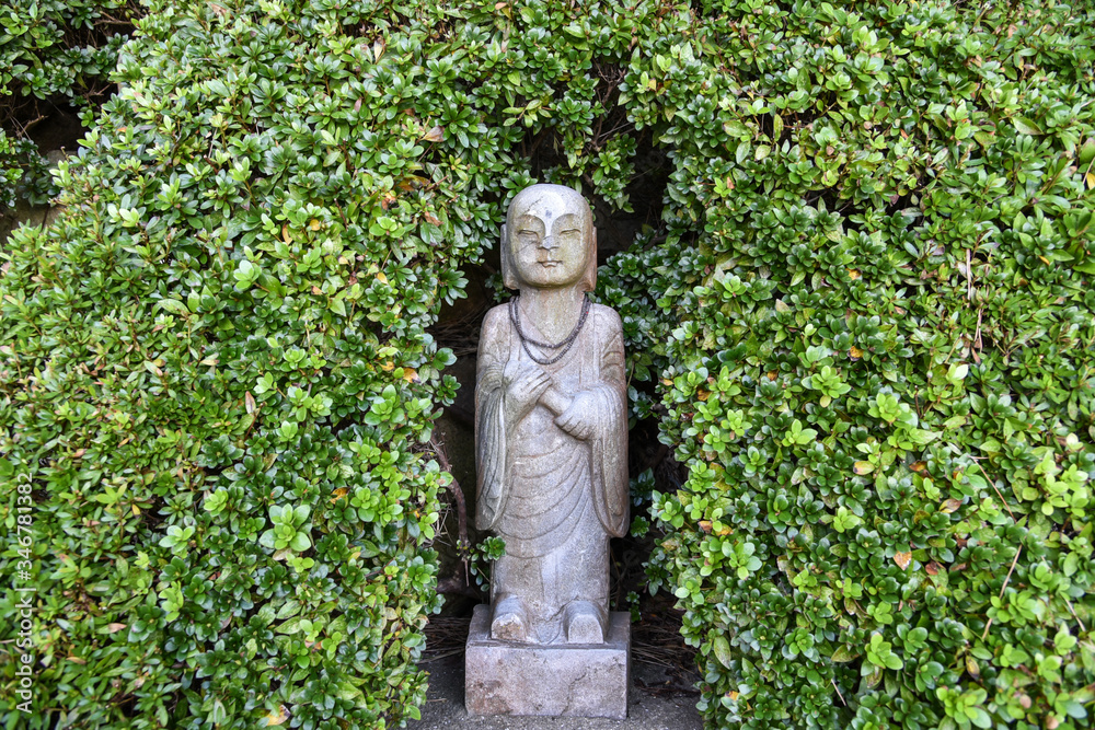 Busan city, South Korea - NOV 01, 2019: Little monk figurines at Haedong Yonggungsa Temple is the most beautiful temple in Korea.
Busan city, South Korea - NOV 01, 2019: Little monk figurines at Haedong Yonggungsa Temple is the most beautiful temple in Korea.
