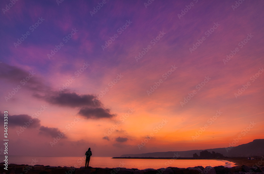 Fototapeta premium Sunset