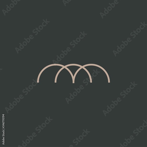 Bridge logo design with premium concept