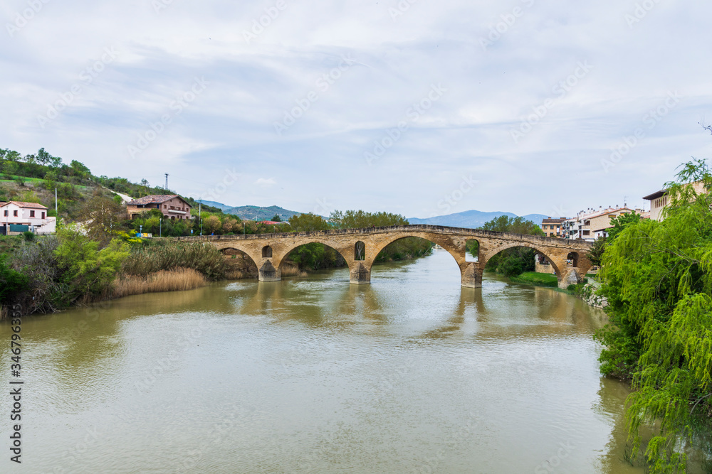 Queen's bridge in Navarra, Spain