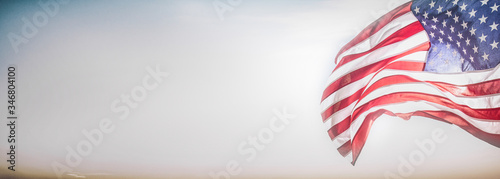 American flag for Memorial Day, 4th of July, Labour Day photo
