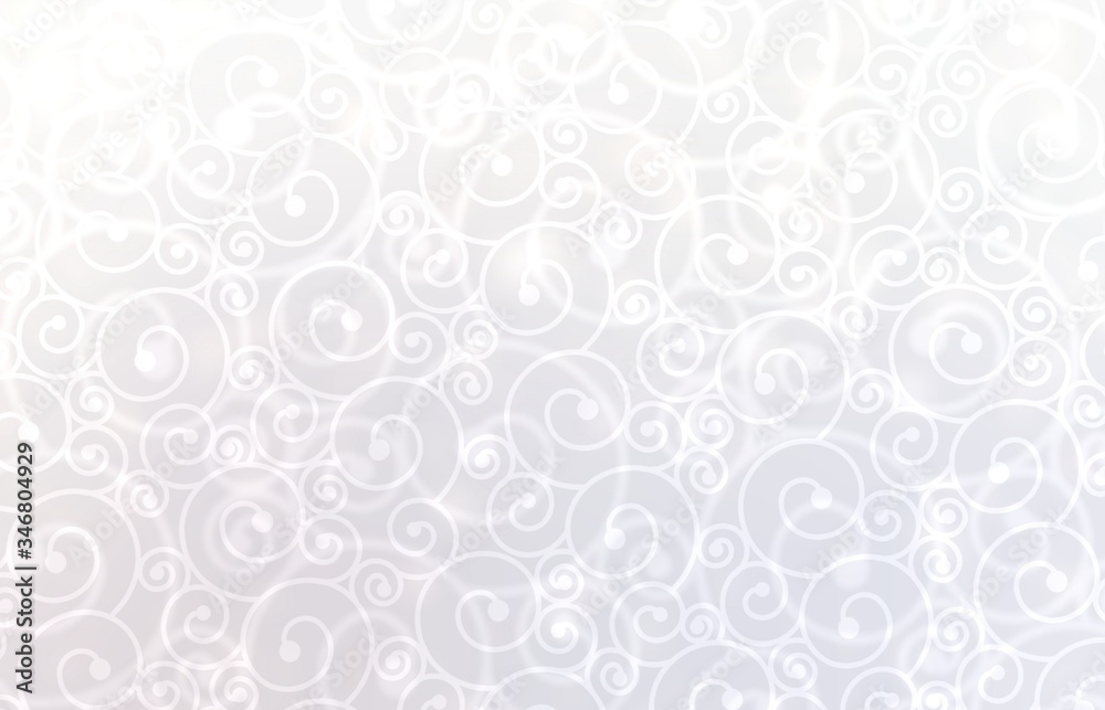 Winter twirls white pattern. Subtle plain background. Soft texture. Winter twirls white pattern. Subtle plain background. Soft texture.