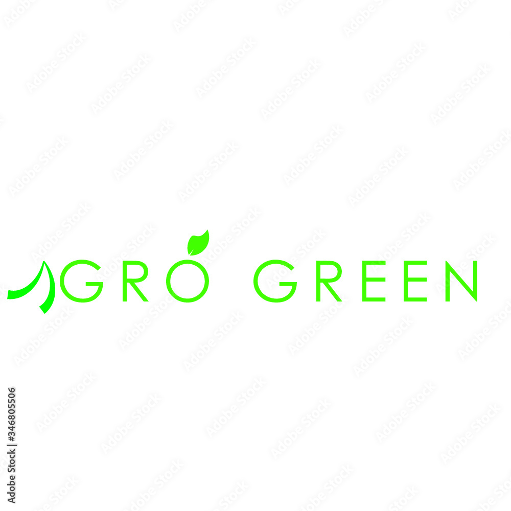 Simple and attractive agro green logo and vector design. Simple and attractive agro green logo and vector design.
