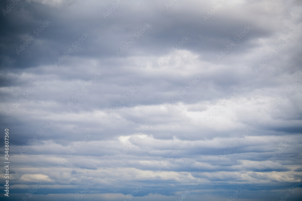 Gloomy dark clouds floating in the sky Gloomy dark clouds floating in the sky