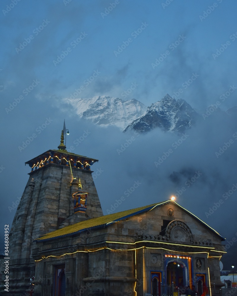 Kedarnath Mandir is a Hindu temple dedicated to Lord Shiva. Located on