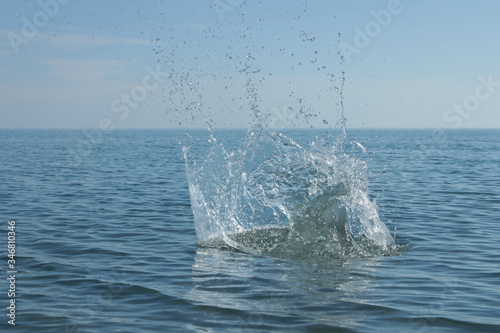 splash of water