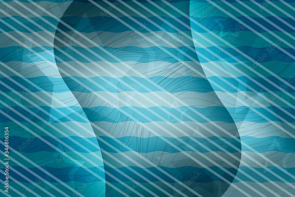 Obraz premium abstract, blue, light, design, wallpaper, illustration, technology, graphic, pattern, wave, space, digital, texture, backdrop, lines, art, motion, line, curve, backgrounds, fractal, color, business