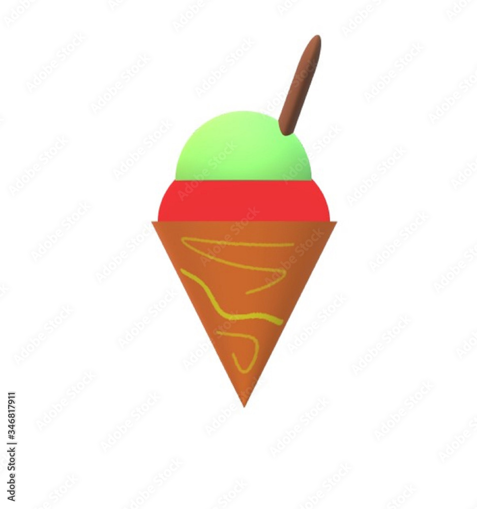 ice cream cone ice cream cone