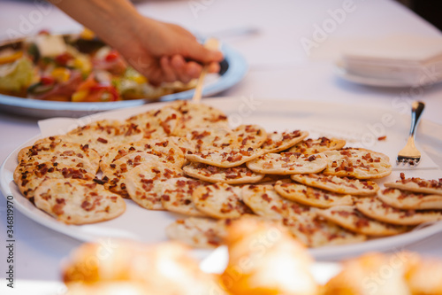 Flammkuchen Fingerfood photo