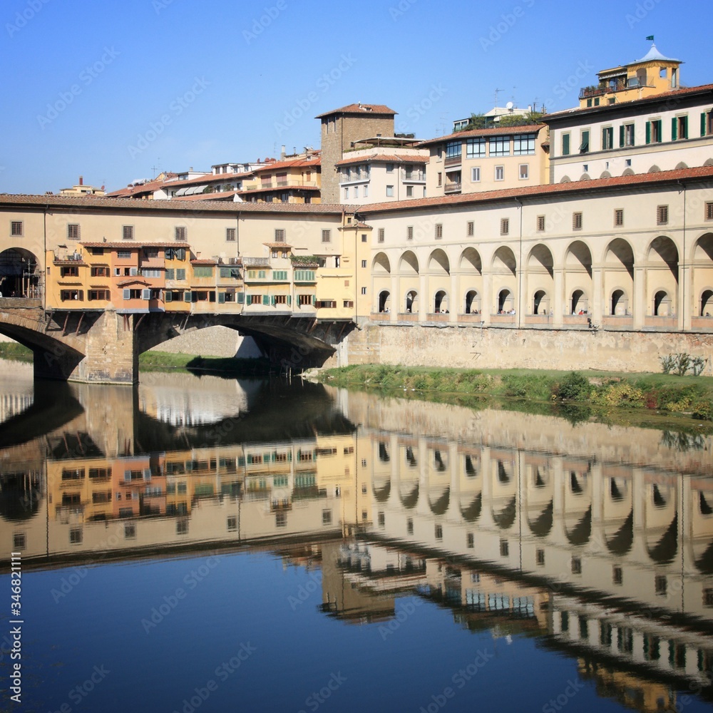 Ponte Vecchio, Florence - landmarks of Italy