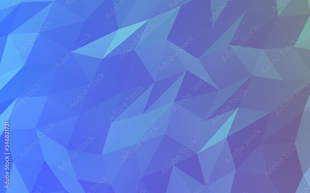 Abstract triangle geometrical blue background. Geometric origami style with gradient. 3D illustration Abstract triangle geometrical blue background. Geometric origami style with gradient. 3D illustration