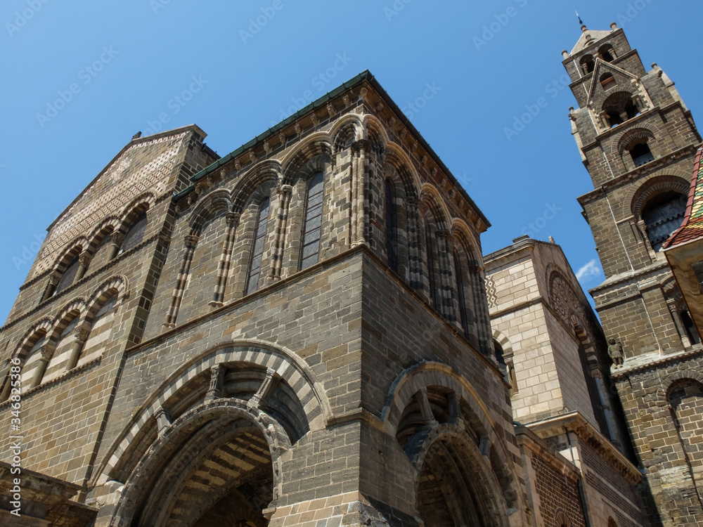 Cathedral, Puy-en-Velay, Haute-Loire, France