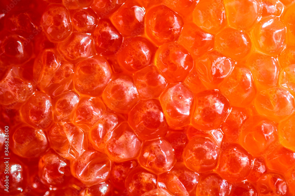 red caviar close up background red caviar close up background