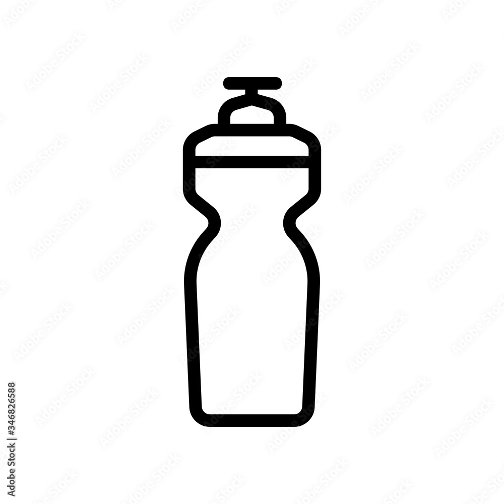 screw cap bottle icon vector. screw cap bottle sign. isolated contour symbol illustration screw cap bottle icon vector. screw cap bottle sign. isolated contour symbol illustration