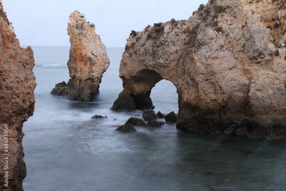 Fototapeta premium Paisajes de la zona de Algarve en Portugal