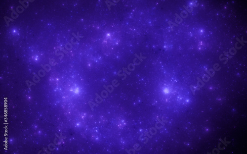 Star field background . Starry outer space purple background.