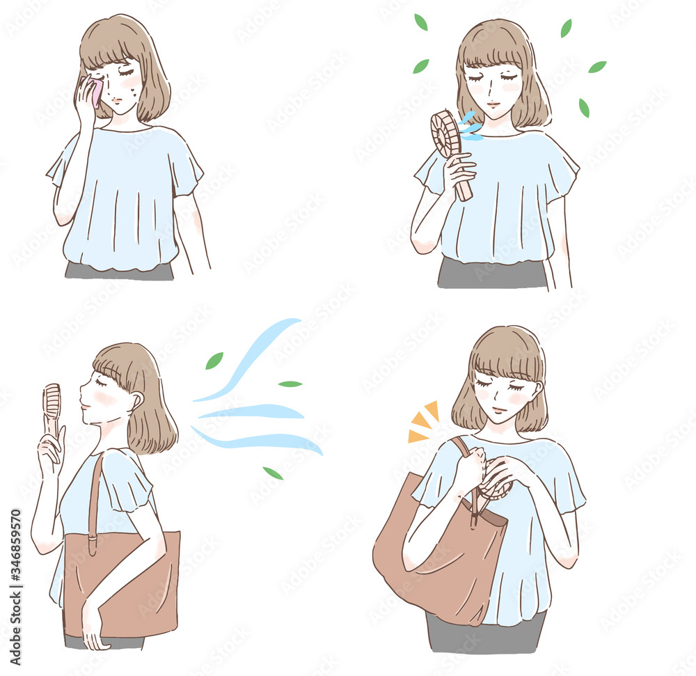 熱中症対策ハンディファンセット 熱中症対策ハンディファンセット