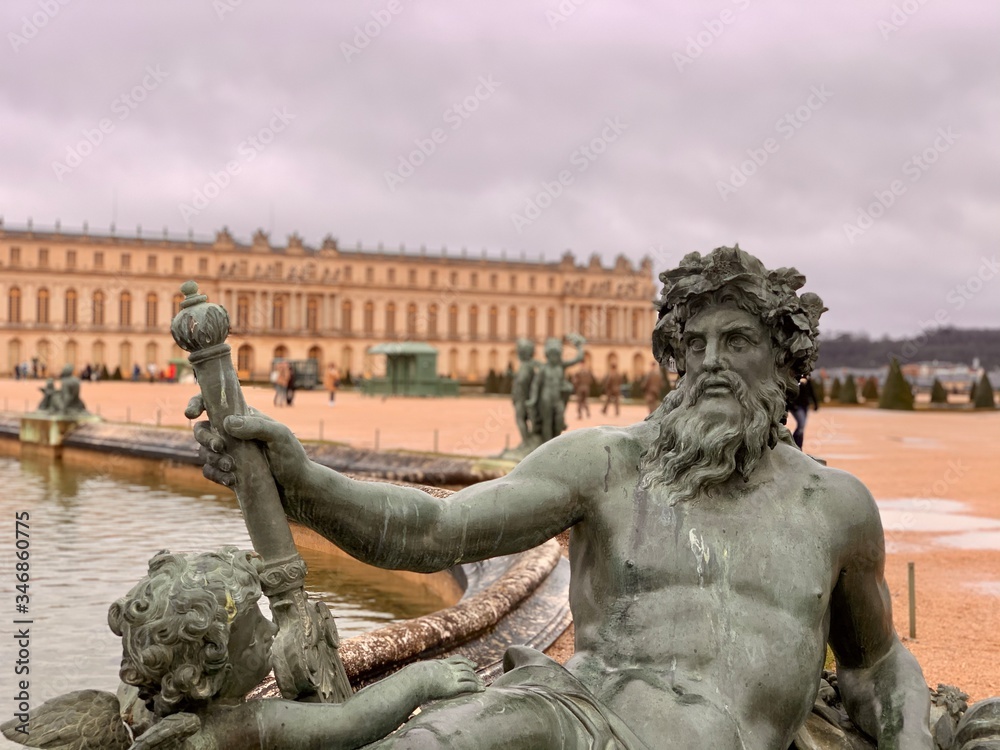 Palace gardens, Versailles 