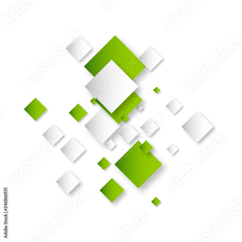 Colorful geometric business print template. Brochure or annual report cover, vector business flyer layout, geometric abstract poster, identity illustration. eps 10